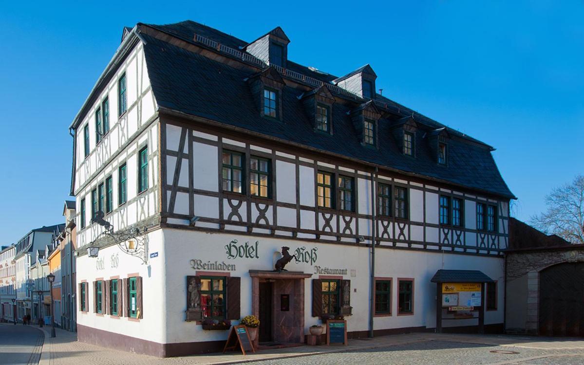Hotel Ross Zwönitz Esterno foto