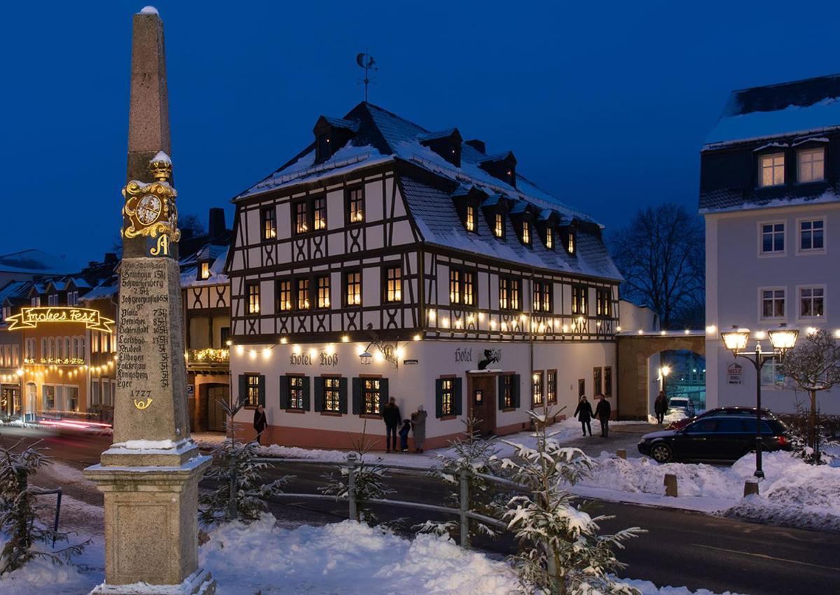 Hotel Ross Zwönitz Esterno foto